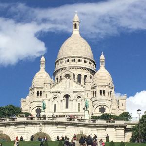 The beautiful Sacre Coeur (Sacred Heart) basilica